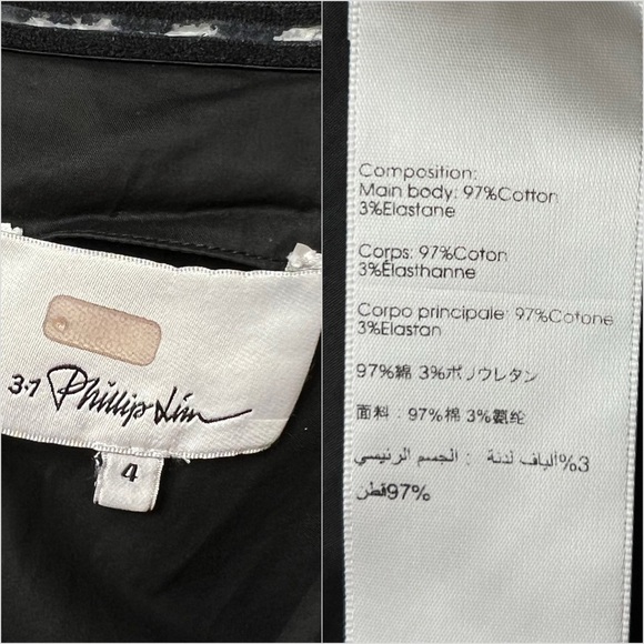 3.1 PHILLIP LIM 90s Square Neck Sleeveless Double Strap Fit & Flare Midi Dress 4 - Picture 7 of 9